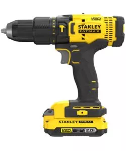 KIT VALIGETTA TRAPANO AVVITATORE A PERCUSSIONE A BATTERIA STANLEY FATMAX "SFMCD711D22-QW" 2 BATTERIE 18V 2AH