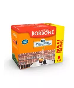 CAPSULE CAFFÈ BORBONE "MISCELA NOBILE" COMPATIBILI CON NESPRESSO, 120 PEZZI