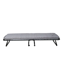 BRANDINA SINGOLA PIEGHEVOLE SOMNUS CON RETE A MAGLIA E MATERASSO 80X190 CM