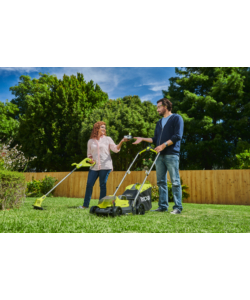 KIT TAGLIAERBA E TAGLIABORDI A BATTERIA RYOBI "RLM1833BLT1825M" TAGLIO 33CM 18V, BATTERIA 4AH INCLUSA