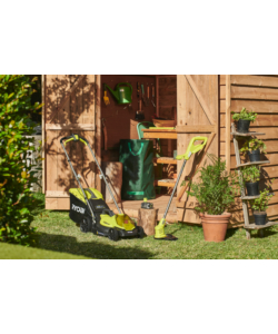 KIT TAGLIAERBA E TAGLIABORDI A BATTERIA RYOBI "RLM1833BLT1825M" TAGLIO 33CM 18V, BATTERIA 4AH INCLUSA