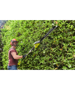 OUTLET - USATO PER PROVA - TAGLIASIEPI TELESCOPICO A BATTERIA RYOBI "RY36PHT50A-0" SOLO CORPO MACCHINA LAMA 50 CM 36V