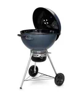 BARBECUE A CARBONE WEBER "MASTER TOUCH E-5750 SLATE" NERO CON GRIGLIA 57 CM