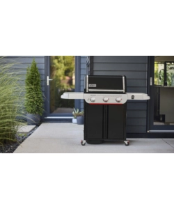 BARBECUE A GAS WEBER "GENESIS E-325" NERO 3 BRUCIATORI