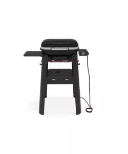 BARBECUE ELETTRICO WEBER "LUMIN COMPACT SMART" NERO CON GRIGLIA 43X28 CM