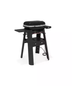 BARBECUE ELETTRICO WEBER "LUMIN COMPACT SMART" NERO CON GRIGLIA 43X28 CM