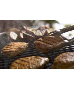BARBECUE ELETTRICO WEBER "LUMIN COMPACT SMART" NERO CON GRIGLIA 43X28 CM