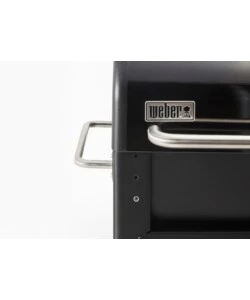 BARBECUE A PELLET WEBER "SEARWOOD XL" NERO CON GRIGLIA 91X45 CM