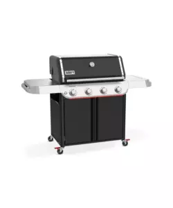 BARBECUE A GAS WEBER "GENESIS E-415" NERO 4 BRUCIATORI