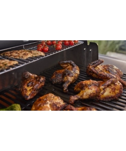 BARBECUE A GAS WEBER "GENESIS E-425" NERO 4 BRUCIATORI