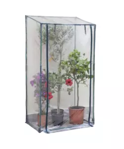 TELO DI RICAMBIO VERDEMAX PER SERRA BUGANVILLEA IN TNT TRASPARENTE 100X70X189 CM