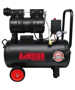 COMPRESSORE ARIA SILENZIATO ARMOUR&DANFORTH 24 L 1 HP