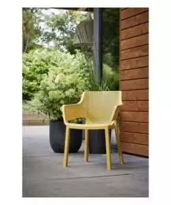 SET 6 SEDIE IMPILABILI KETER "ELISA" IN POLIPROPILENE 2 VERDE, 2 ROSSO, 2 GIALLO 61X54,5X79 CM