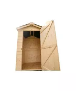 CASETTA IN LEGNO DA GIARDINO HABRITA "EDEN" IN ABETE ROSSO MASSICCIO 136X146X203 CM