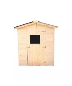 CASETTA IN LEGNO DA GIARDINO HABRITA "EDEN" IN ABETE MASSELLO 180X145X204 CM