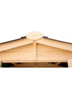 CASETTA IN LEGNO DA GIARDINO HABRITA "EDEN" IN ABETE MASSELLO 180X145X204 CM