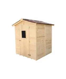 CASETTA IN LEGNO DA GIARDINO HABRITA "EDEN" IN ABETE ROSSO MASSICCIO 180X187X204 CM