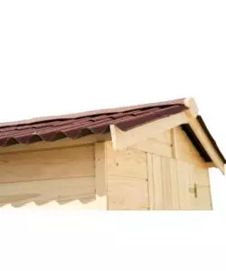 CASETTA IN LEGNO DA GIARDINO HABRITA "EDEN" IN ABETE ROSSO MASSICCIO 180X187X204 CM
