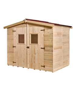 CASETTA IN LEGNO DA GIARDINO HABRITA "EDEN" IN ABETE ROSSO MASSICCIO 270X187X210 CM