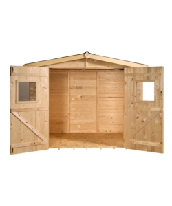 CASETTA IN LEGNO DA GIARDINO HABRITA "EDEN" IN ABETE ROSSO MASSICCIO 270X187X210 CM