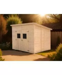 CASETTA IN LEGNO DA GIARDINO HABRITA "CD 2820.01" 320X220X220 CM