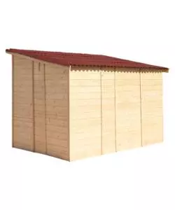 CASETTA IN LEGNO DA GIARDINO HABRITA "CD 2820.01" 320X220X220 CM