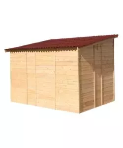 CASETTA IN LEGNO DA GIARDINO HABRITA "CD 2820.01" 320X220X220 CM