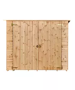 CASETTA IN LEGNO DA GIARDINO HABRITA "EDEN" IN ABETE ROSSO MASSICCIO 220X125X162 CM