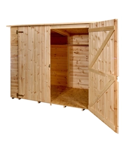 CASETTA IN LEGNO DA GIARDINO HABRITA "EDEN" IN ABETE ROSSO MASSICCIO 220X125X162 CM