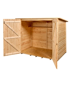 CASETTA IN LEGNO DA GIARDINO HABRITA "EDEN" IN ABETE ROSSO MASSICCIO 220X125X162 CM