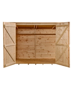 CASETTA IN LEGNO DA GIARDINO HABRITA "EDEN" IN ABETE ROSSO MASSICCIO 220X125X162 CM