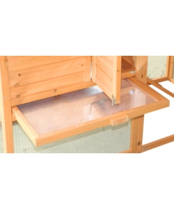 CASETTA POLLAIO PER GALLINE HABRITA "PO 2309" IN LEGNO 227X94X151 CM
