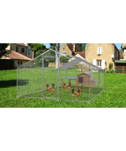 RECINTO PER ANIMALI HABRITA "ENC 2030 25 GJM" IN ACCIAIO ZINCATO 200X300X220 CM