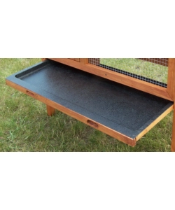 CONIGLIERA DA ESTERNO IN LEGNO HABRITA "CL 1007" 91,5X45X70 CM