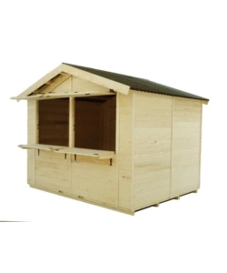 CHIOSCO IN LEGNO DA ESTERNO HABRITA "SYLVA 3024" 315X274X240 CM