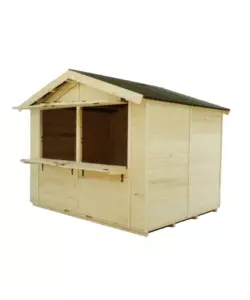 CHIOSCO IN LEGNO DA ESTERNO HABRITA "SYLVA 3624" 375x274x240 CM