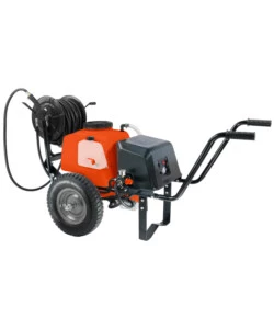POMPA IRRORATRICE A BATTERIA CARRELLATA STOKER "301" 40L 10 BAR 12V 36AH