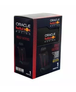 SET COPRISEDILE AUTO REDBULL "POWERBAR" NERO E ROSSO 3 PEZZI