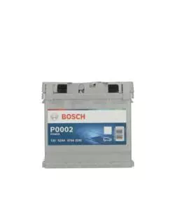 BATTERIA AUTO BOSCH "P0009" 52AH DX