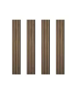 SET 4 PANNELLI DECORATIVI A MURO "ANNA" 1190X186X12 MM