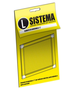 ELEMENTO DI GIUNZIONE A L SISTEMA 4 PEZZI