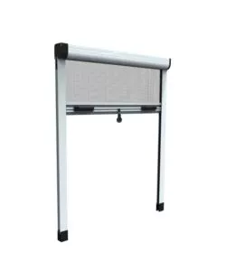 ZANZARIERA VERTICALE AVVOLGIBILE "ROTO" BIANCO 80X170 CM