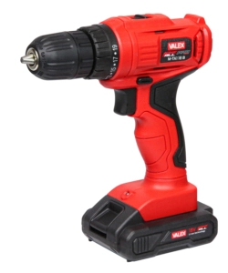TRAPANO AVVITATORE A BATTERIA VALEX "M-TA1 18 B" - 18V, CON BATTERIA E CARICABATTERIE
