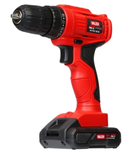 TRAPANO AVVITATORE A BATTERIA VALEX "M-TA1 18 B" - 18V, CON BATTERIA E CARICABATTERIE