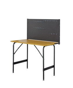 BANCO DA LAVORO RICHIUDIBILE CON PANNELLO VALEX - 117X60X145 CM