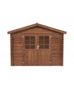 CASETTA IN LEGNO DA GIARDINO "ARISA" IN ABETE IMPREGNATO 272X254X235 CM