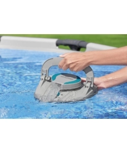 ROBOT PULITORE A BATTERIA PER PISCINE BESTWAY "AQUATRONIX G100" 9V