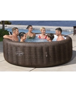 PISCINA IDROMASSAGGIO GONFIABILE BESTWAY "BALI LAY-Z-SPA AIRJET" PER 5-7 PERSONE