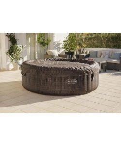 PISCINA IDROMASSAGGIO GONFIABILE BESTWAY "BALI LAY-Z-SPA AIRJET" PER 5-7 PERSONE