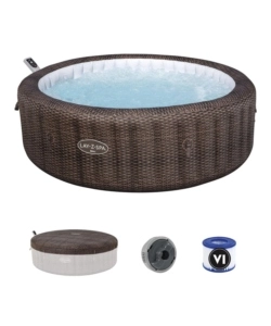PISCINA IDROMASSAGGIO GONFIABILE BESTWAY "BALI LAY-Z-SPA AIRJET" PER 5-7 PERSONE